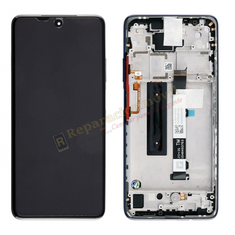 Original Xiaomi Mi 10T Lite 5G / Redmi Note 9 Pro 5G (2020) Pantalla Con Marco Azul Original Xiaomi Mi 10T Lite 5G / Redmi Note 9 Pro 5G (2020) Pantalla Con Marco Azul
