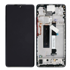 Original Xiaomi Mi 10T Lite 5G / Redmi Note 9 Pro 5G (2020) Pantalla Con Marco Negro