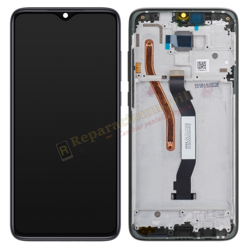 Pantalla Completa Original Con Marco Para Xiaomi Redmi Note 8 Pro NEGRO Pantalla Completa Original Con Marco Para Xiaomi Redmi Note 8 Pro NEGRO