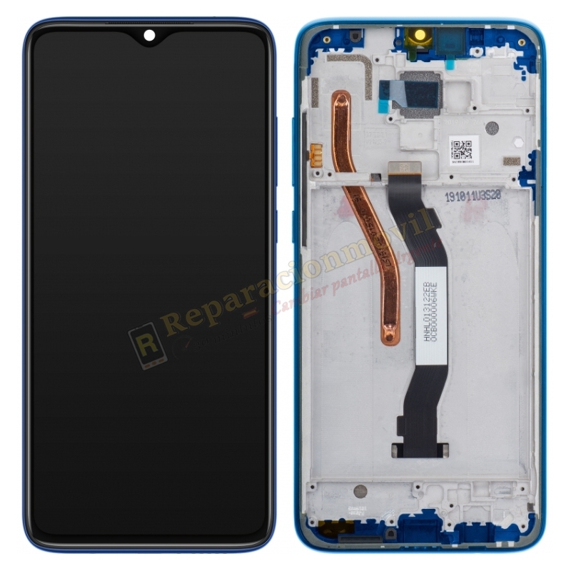 Pantalla Completa Original Con Marco Para Xiaomi Redmi Note 8 Pro AZUL Pantalla Completa Original Con Marco Para Xiaomi Redmi Note 8 Pro AZUL