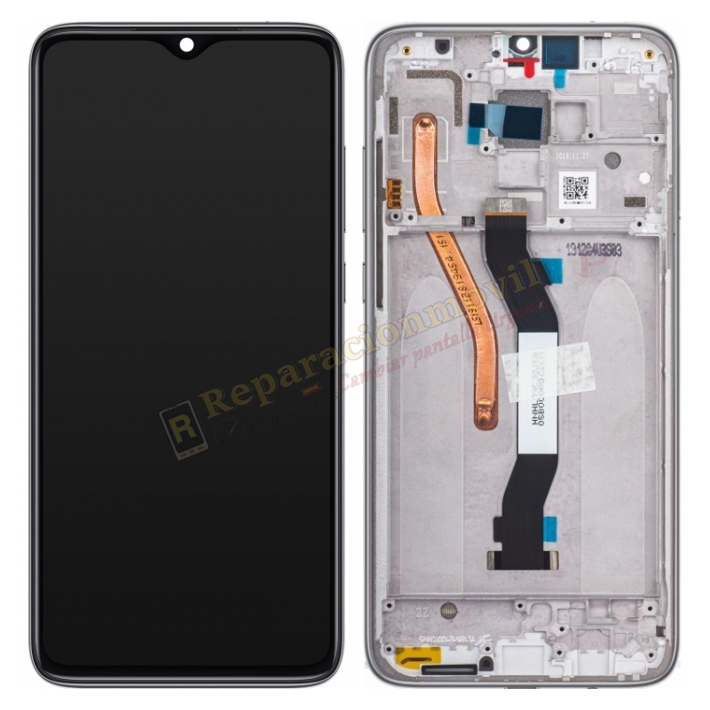 Pantalla Completa Original Con Marco Para Xiaomi Redmi Note 8 Pro BLANCO Pantalla Completa Original Con Marco Para Xiaomi Redmi Note 8 Pro BLANCO