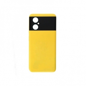 Tapa Trasera Para Xiaomi Pocophone M4 5G / Poco M4 5G AMARILLO