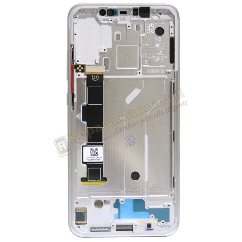 XIAOMI MI 8 LCD CON MARCO PLATEADA XIAOMI MI 8 LCD CON MARCO PLATEADA