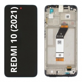 Pantalla Completa Tactil Y LCD Con Marco Para Xiaomi Redmi 10 (2021)