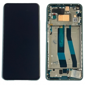 Pantalla Completa Original Con Marco Para Xiaomi Mi 11 Lite 4G / 5G Verde