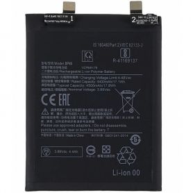 Batería BP46 Para Xiaomi Mi 12 / Mi 12X De 4500mAh