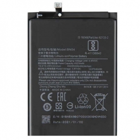 Bateria BN54 Para Xiaomi Redmi Note 9 / Redmi 9 De 4920 MAh