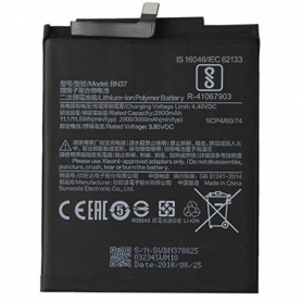 Batería BN37 Para Xiaomi Redmi 6 / REDMI 6A 2900mAh / 4.4V / 11.5WH Batería BN37 Para Xiaomi Redmi 6 / REDMI 6A 2900mAh / 4.4V / 11.5WH