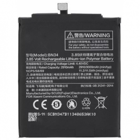 Bateria BN34 Para Xiaomi Redmi 5A De 3910mAh