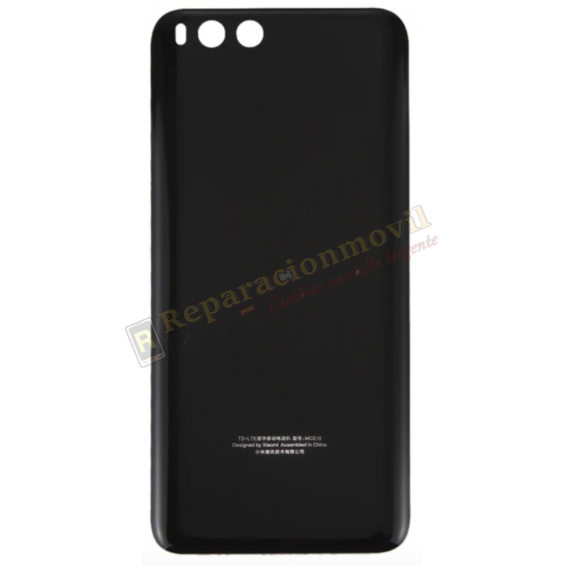 Tapa Trasera Para Xiaomi Mi 6 NEGRO Tapa Trasera Para Xiaomi Mi 6 NEGRO