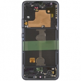 GH82-21092A Pantalla Original Con Marco Para Samsung Galaxy A90 / A908 / A90 5G NEGRO