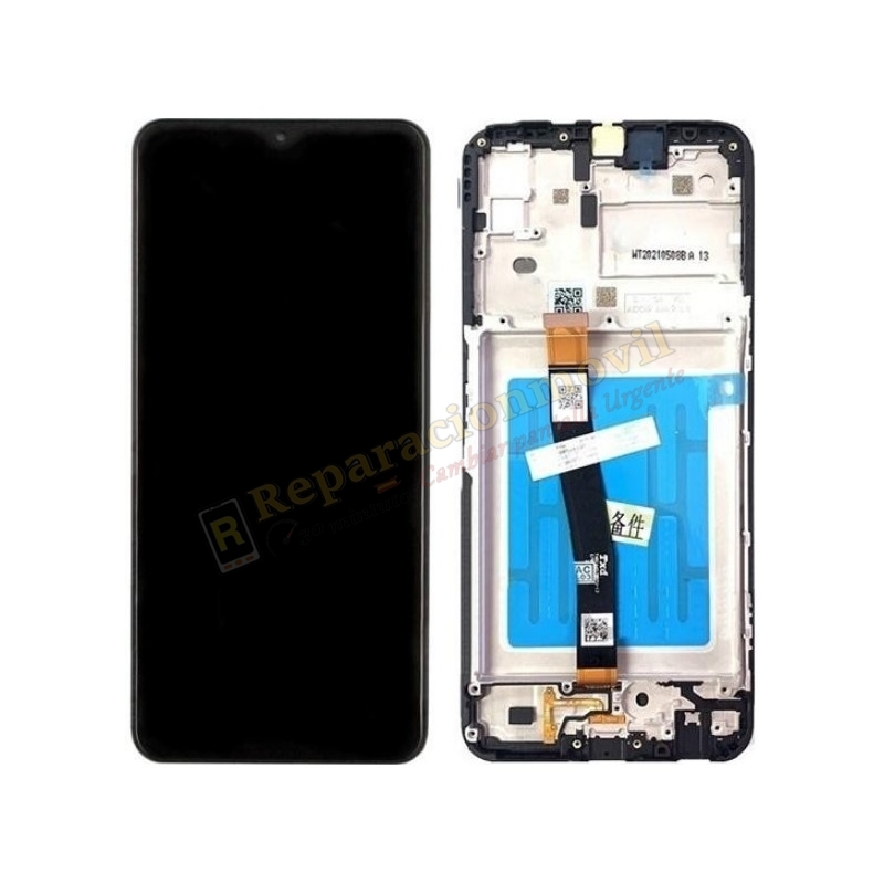 Pantalla Completa Con Marco Para Samsung Galaxy A22 5G / A226 NEGRO Pantalla Completa Con Marco Para Samsung Galaxy A22 5G / A226 NEGRO