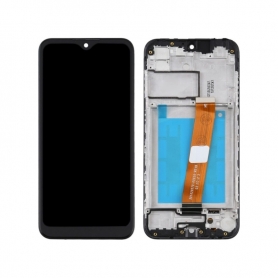 Pantalla Completa Original Con Marco Para Samsung Galaxy A01 / A01 / A015F 2020 VERSION AMARILLO NEGRO Pantalla Completa Original Con Marco Para Samsung Galaxy A01 / A01 / A015F 2020 VERSION AMARILLO NEGRO
