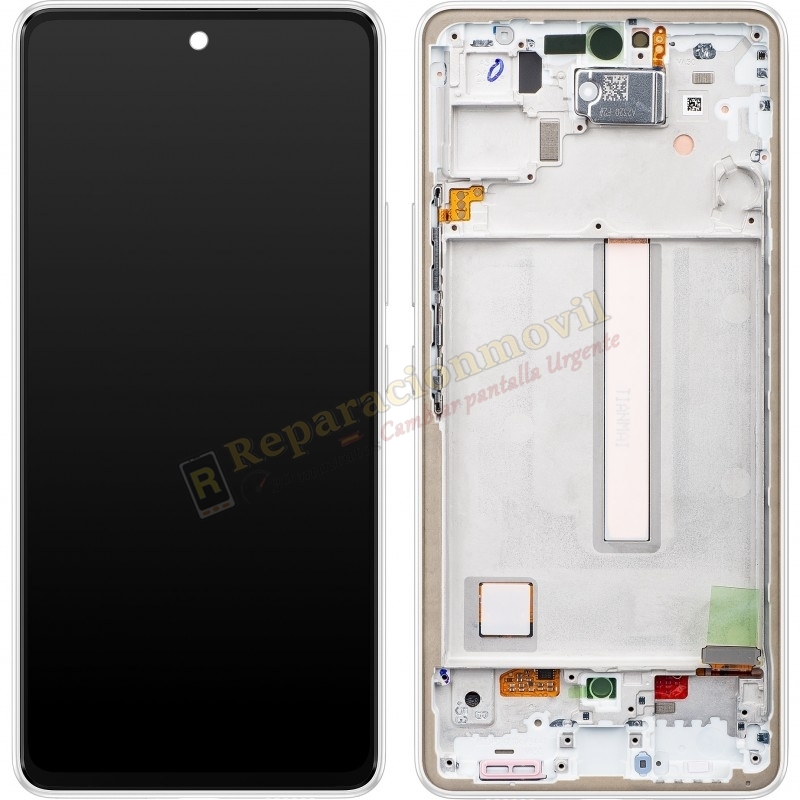 GH82-28024B/28025B Pantalla Samsung A53 5G A536 Original PLATA WHITE GH82-28024B/28025B Pantalla Samsung A53 5G A536 Original PLATA WHITE