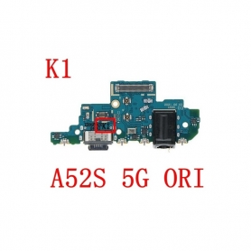 Placa De Carga Tipo C / Microfono Para Samsung Galaxy A52S 5G / A528 ORIGINAL VERSION K1