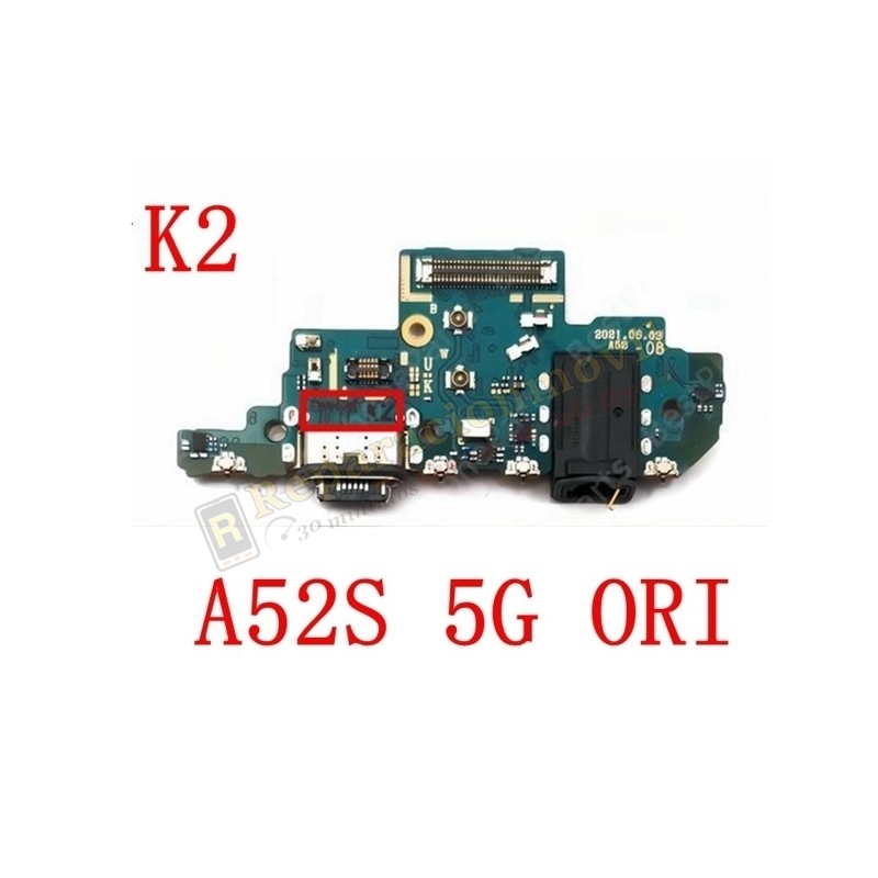 Placa De Carga Tipo C / Microfono Para Samsung Galaxy A52S 5G / A528 ORIGINAL VERSION K2 Placa De Carga Tipo C / Microfono Para Samsung Galaxy A52S 5G / A528 ORIGINAL VERSION K2