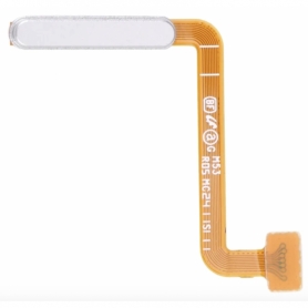 Flex De Boton De Encendido Con Lector De Huella Para Samsung Galaxy A23 4G (2022) A235F / A23 5G (2022) A236B BLANCO