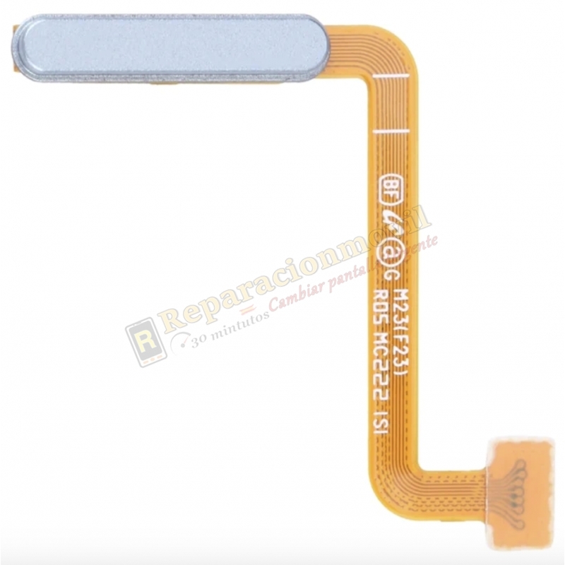Flex De Boton De Encendido Con Lector De Huella Para Samsung Galaxy A23 4G (2022) A235F / A23 5G (2022) A236B AZUL CIELO Flex De Boton De Encendido Con Lector De Huella Para Samsung Galaxy A23 4G (2022) A235F / A23 5G (2022) A236B AZUL CIELO