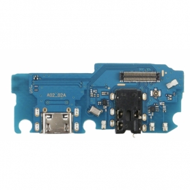 Placa De Conector De Carga Micro USB Con Micrófono Para Samsung A022 / A02 2021 Original
