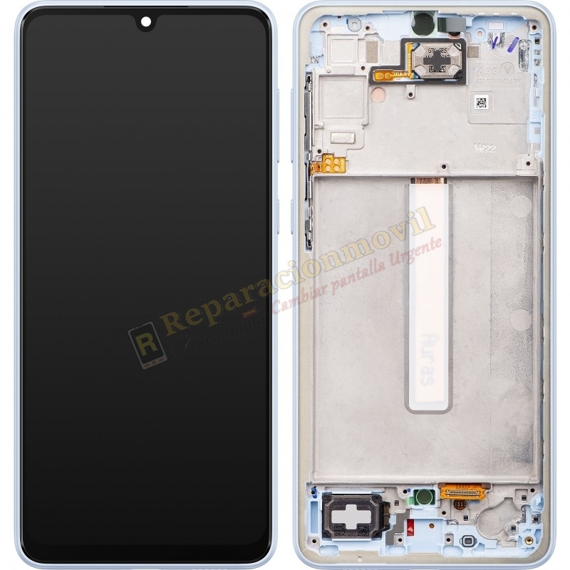 GH82-28143C SM-A336 Pantalla Samsung Galaxy A33 5G AZUL ORIGINAL Con Marco GH82-28143C SM-A336 Pantalla Samsung Galaxy A33 5G AZUL ORIGINAL Con Marco