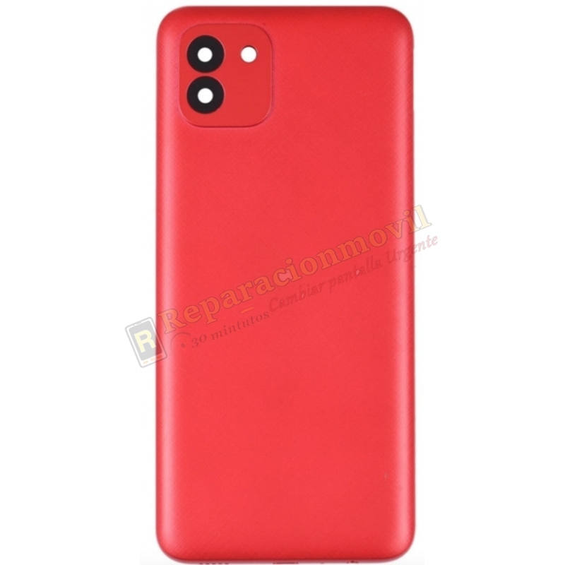 Tapa Trasera Para Samsung A03 / A035f / A035g ROJO Tapa Trasera Para Samsung A03 / A035f / A035g ROJO