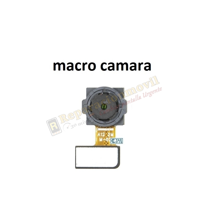 Camara Trasera Macro Para Samsung Galaxy A12 / A125 / A12 2021 / A127 Camara Trasera Macro Para Samsung Galaxy A12 / A125 / A12 2021 / A127