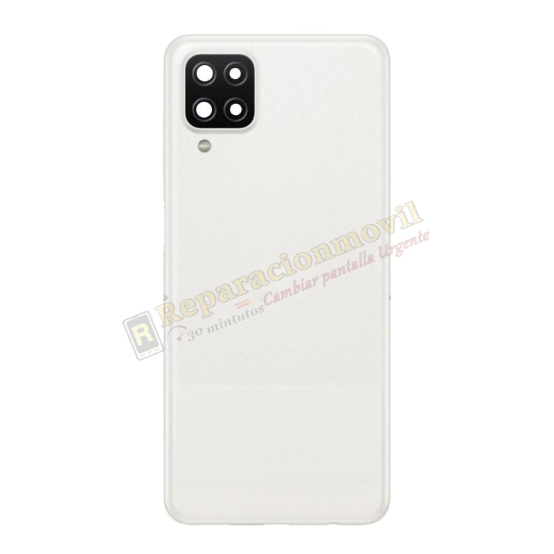 Tapa Trasera Para Samsung Galaxy A12 / A125 / A12 2021 / A127 BLANCO Tapa Trasera Para Samsung Galaxy A12 / A125 / A12 2021 / A127 BLANCO