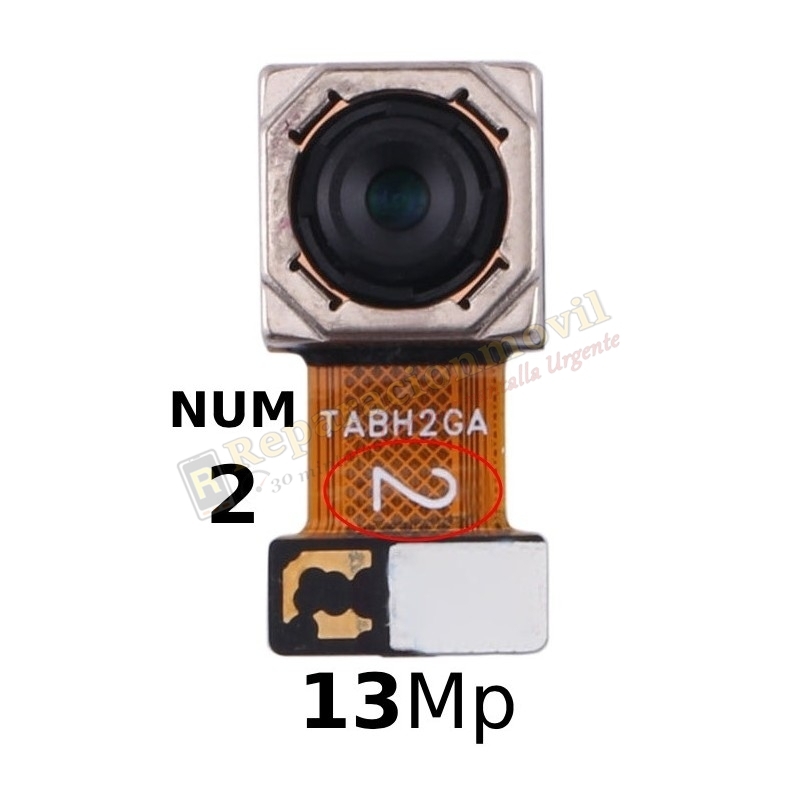 Camara Trasera NUMERO 2 Para Samsung Galaxy A20S / A207 De 13MP Camara Trasera NUMERO 2 Para Samsung Galaxy A20S / A207 De 13MP