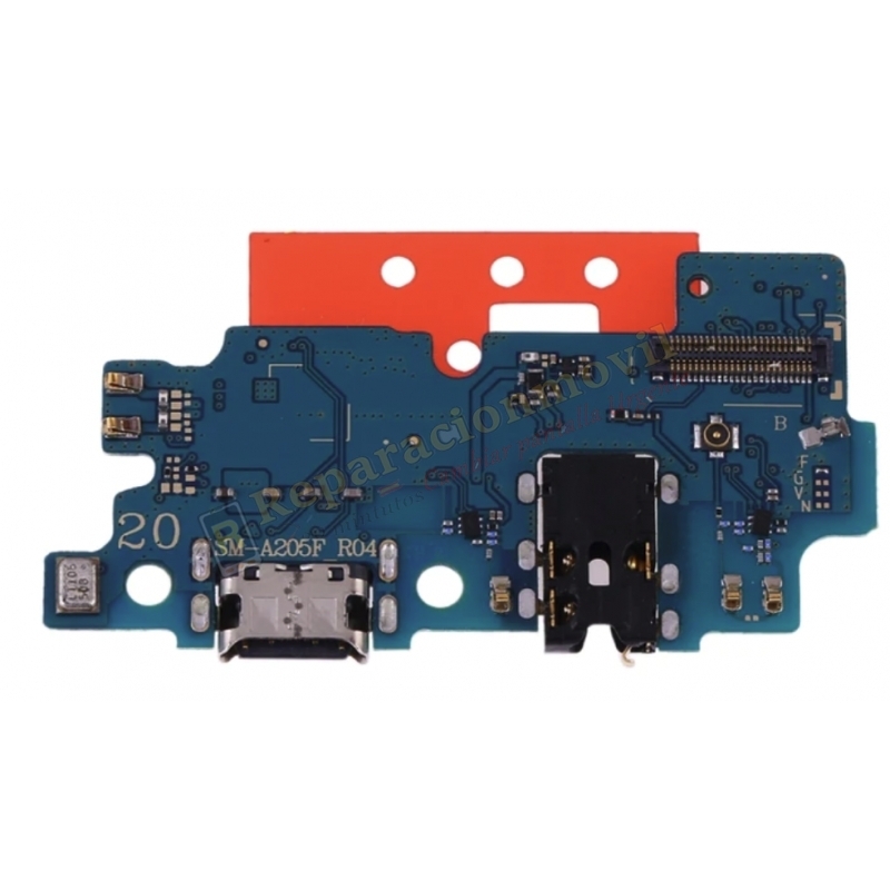 Placa Carga Tipo C / Jack Audio Para Samsung Galaxy A20 / A205 Placa Carga Tipo C / Jack Audio Para Samsung Galaxy A20 / A205
