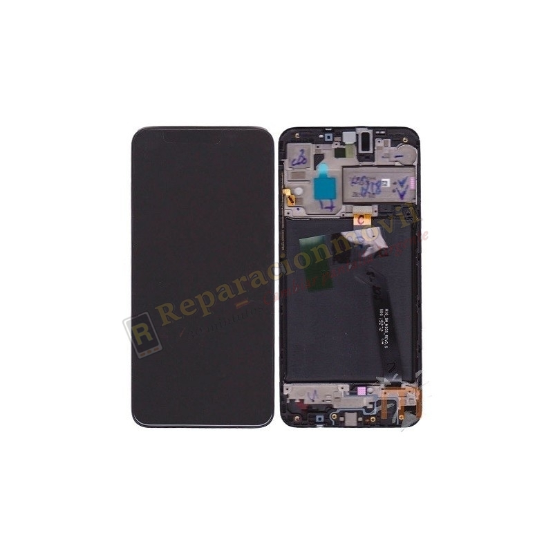 Pantalla Completa Original Con Marco Para Samsung Galaxy A10 / A105F / VERSION F NEGRO Pantalla Completa Original Con Marco Para Samsung Galaxy A10 / A105F / VERSION F NEGRO