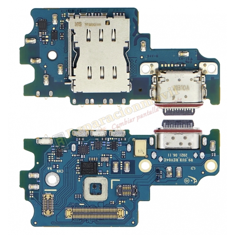 Placa De Carga Tipo C Y Lector Sim Para Samsung Galaxy S21 FE / G990