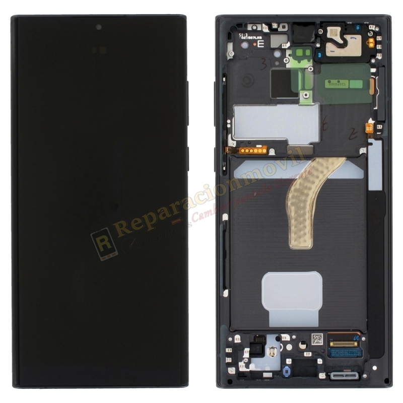 GH82-27488A Pantalla Samsung S22 Ultra 5G / S908 NEGRO GH82-27488A Pantalla Samsung S22 Ultra 5G / S908 NEGRO
