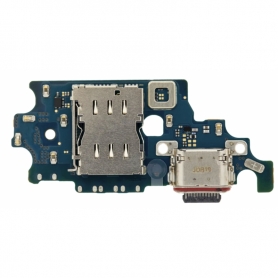 Flex Placa De Carga Tipo-C Con Microfono Y Lector SIM Para Samsung Galaxy S21 Plus 5G / G996