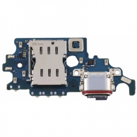 Flex Placa De Carga Tipo-C Con Microfono Y Lector SIM Para Samsung Galaxy S21 5G / G991 Flex Placa De Carga Tipo-C Con Microfono Y Lector SIM Para Samsung Galaxy S21 5G / G991