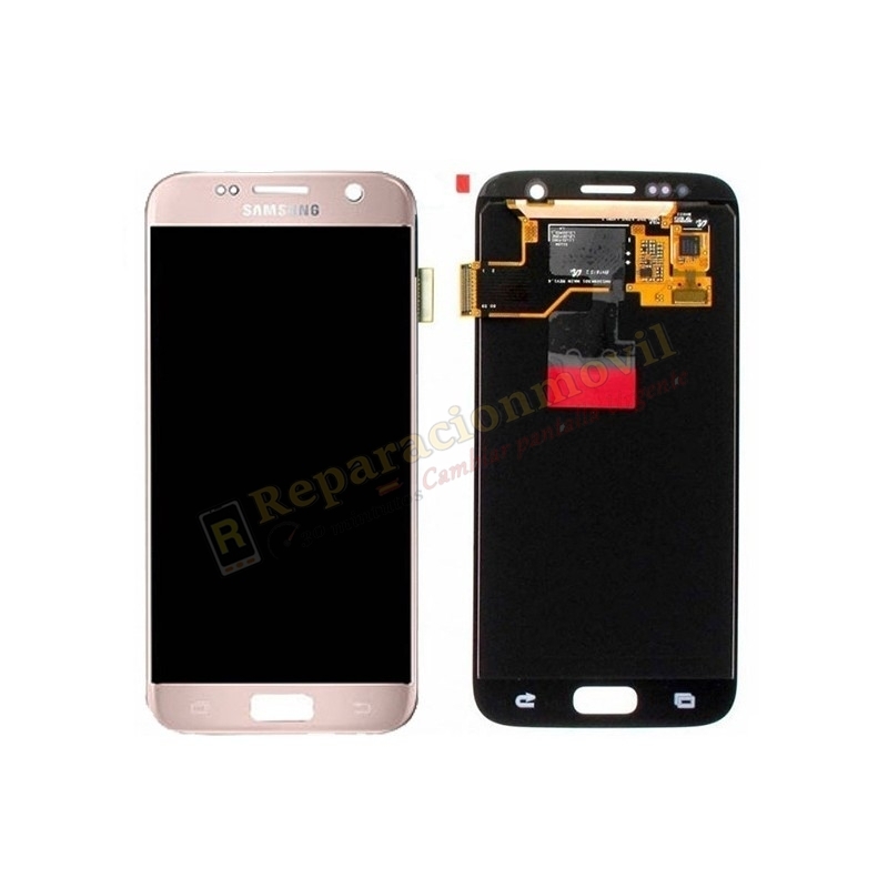 Pantalla Completa Samsung Galaxy S7 / G930F ROSA Pantalla Completa Samsung Galaxy S7 / G930F ROSA
