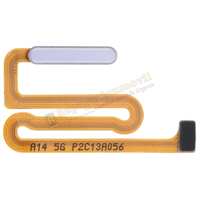 Flex Sensor Huellas Y Power (Encendido) Para Samsung A14 5G (2023) A146B PLATA Flex Sensor Huellas Y Power (Encendido) Para Samsung A14 5G (2023) A146B PLATA