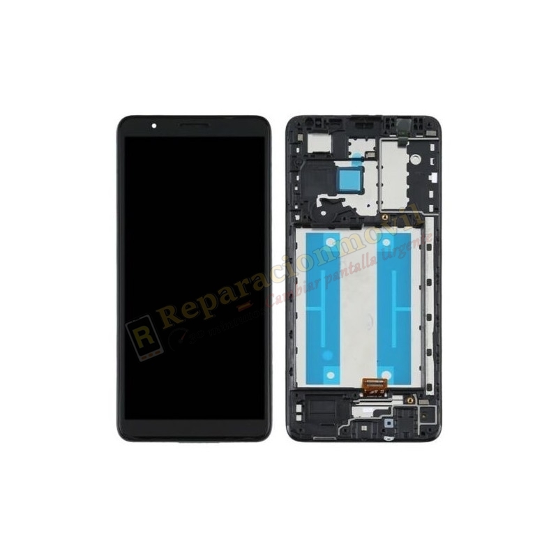 Pantalla Completa Original Con Marco Para Samsung Galaxy A01 Core 2020 / A013 NEGRO Pantalla Completa Original Con Marco Para Samsung Galaxy A01 Core 2020 / A013 NEGRO