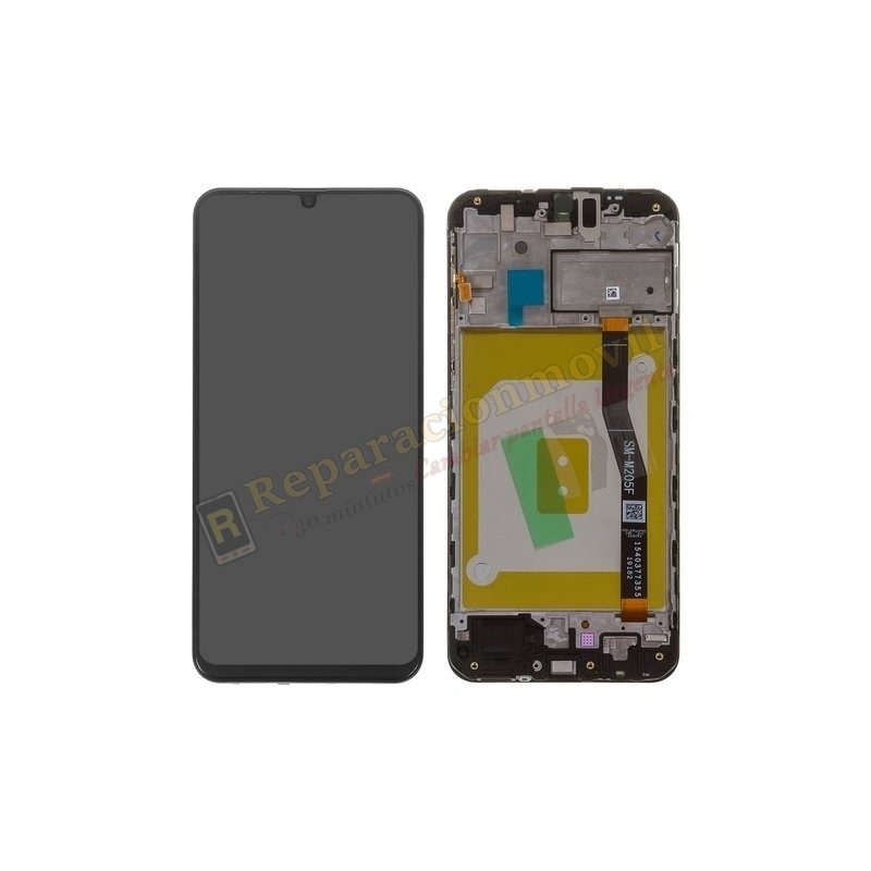 Pantalla Completa Original LCD Y Táctil Con Marco Para Samsung Galaxy M20 (2019) M205F Pantalla Completa Original LCD Y Táctil Con Marco Para Samsung Galaxy M20 (2019) M205F