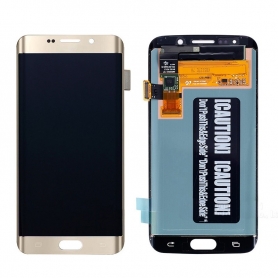 Pantalla completa SIN MARCO Samsung Galaxy S6 Edge Plus Original Oro