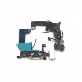 Cable Flex Con Conector De Carga / Datos Y Accesorios / Conector Jack De 3.5 / Micrófono Y Cable RF Para IPhone 5G