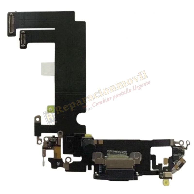 Flex De Carga Lightning Con Accesorios Para IPhone 12 Mini NEGRO Flex De Carga Lightning Con Accesorios Para IPhone 12 Mini NEGRO