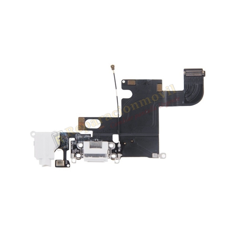 Flex Con Conector De Carga Lightning / Conector De Audio Y Micrófono Con Cable Coaxial IPhone 6G Flex Con Conector De Carga Lightning / Conector De Audio Y Micrófono Con Cable Coaxial IPhone 6G
