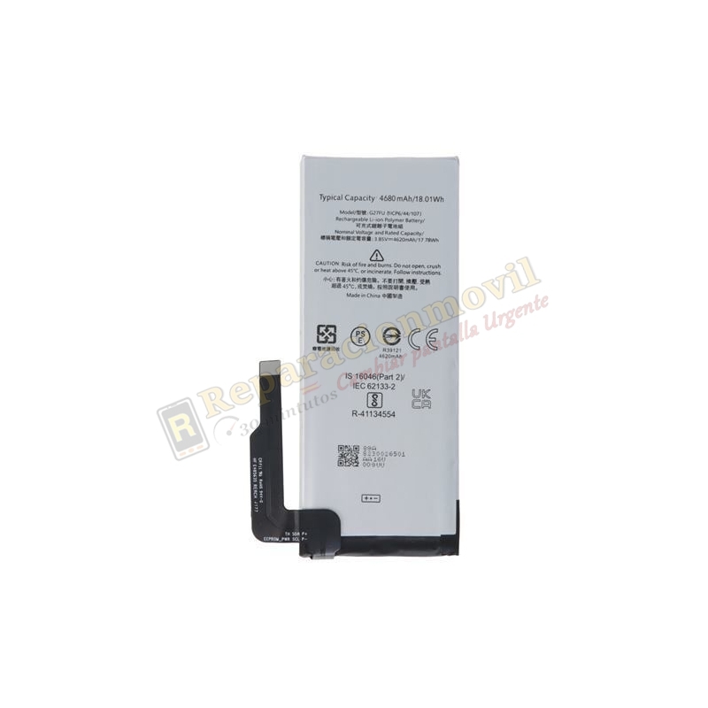 BATERIA GOOGLE PIXEL 5A / G27FU BATERIA GOOGLE PIXEL 5A / G27FU