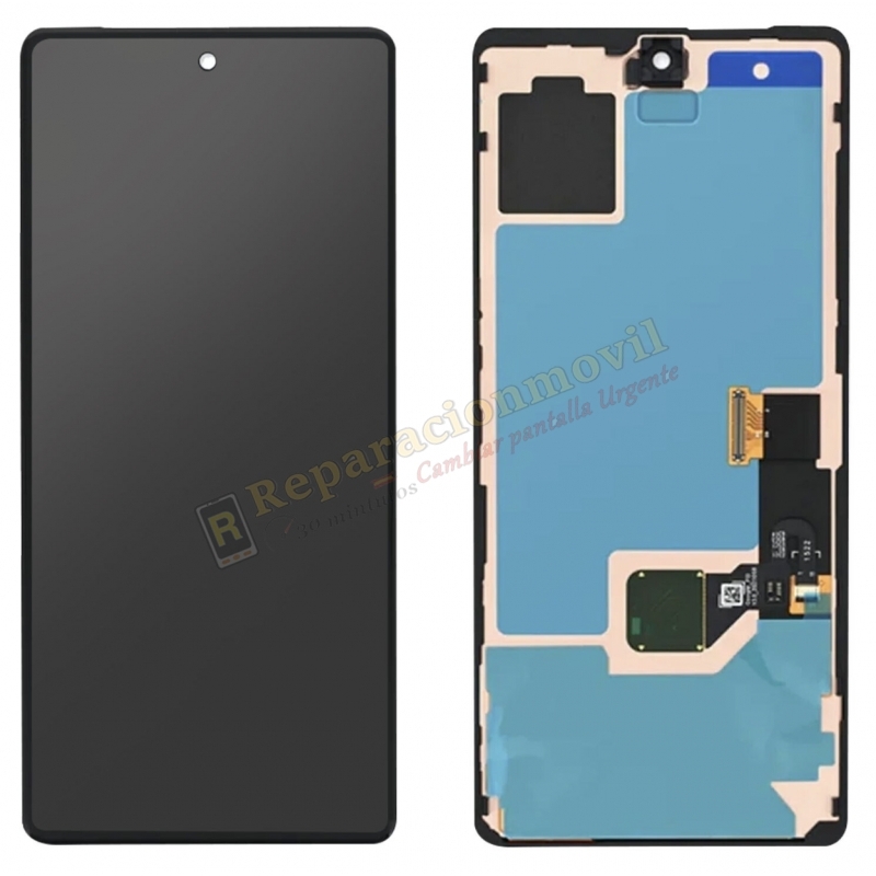 G949-00290-01/G949-00291-01 PANTALLA COMPLETA CON MARCO PARA GOOGLE PIXEL 7 PRO GP4BC con huella G949-00290-01/G949-00291-01 PANTALLA COMPLETA CON MARCO PARA GOOGLE PIXEL 7 PRO GP4BC con huella