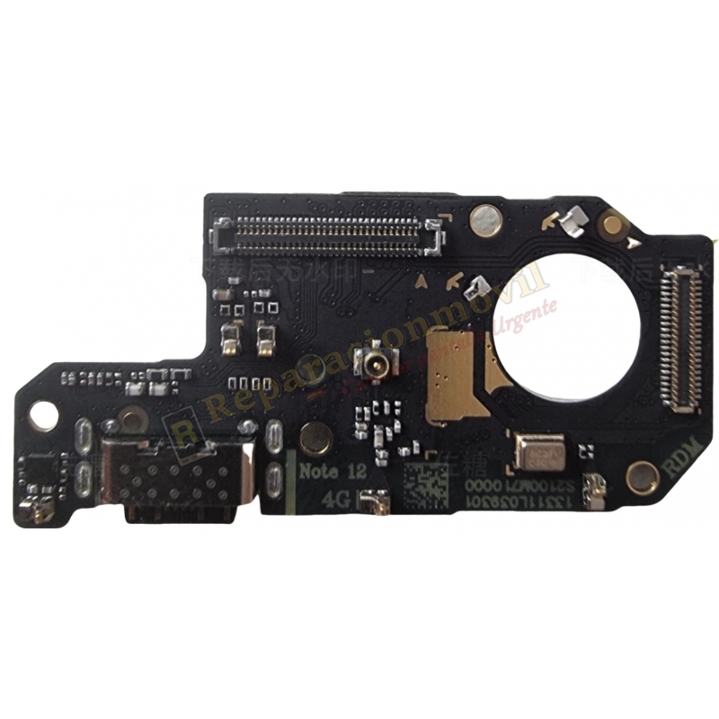 56000200M700 Placa De Conector De Carga Tipo C Con Micrófono Para Xiaomi Redmi Note 12 4G 56000200M700 Placa De Conector De Carga Tipo C Con Micrófono Para Xiaomi Redmi Note 12 4G