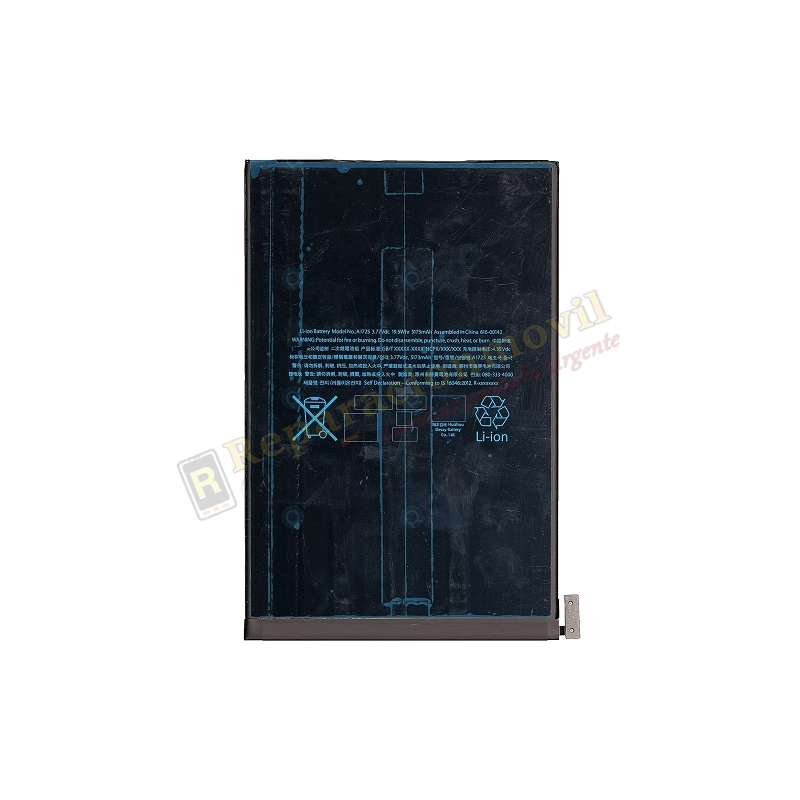 BATERÍA A1725 PARA IPAD MINI 5 DE 5173MAH A2124 A2126 A2133