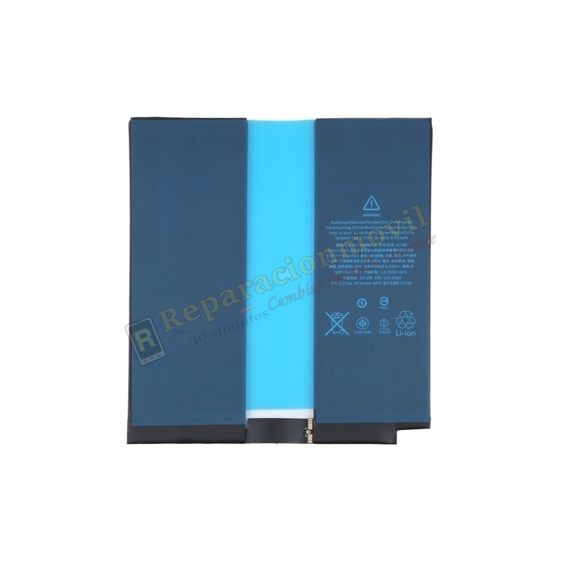 BATERIA LITIO PARA IPAD PRO 10.5" 2017 A1798 A1701 A1709 A1852 8134MAH BATERIA LITIO PARA IPAD PRO 10.5" 2017 A1798 A1701 A1709 A1852 8134MAH