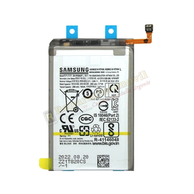 GH82-29451A Batería Original SAMSUNG Z FOLD 4 5G / F936B EB-BF936/937ABY(PEQUEÑO) GH82-29451A Batería Original SAMSUNG Z FOLD 4 5G / F936B EB-BF936/937ABY(PEQUEÑO)