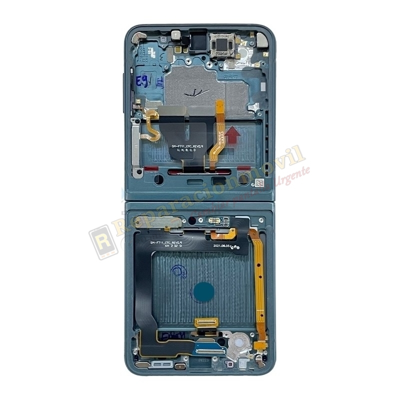 GH82-27243C SM-F711 (Z Flip 3 5G 2021) GREEN INNER (NO CAMERA) LCD GH82-27243C SM-F711 (Z Flip 3 5G 2021) GREEN INNER (NO CAMERA) LCD