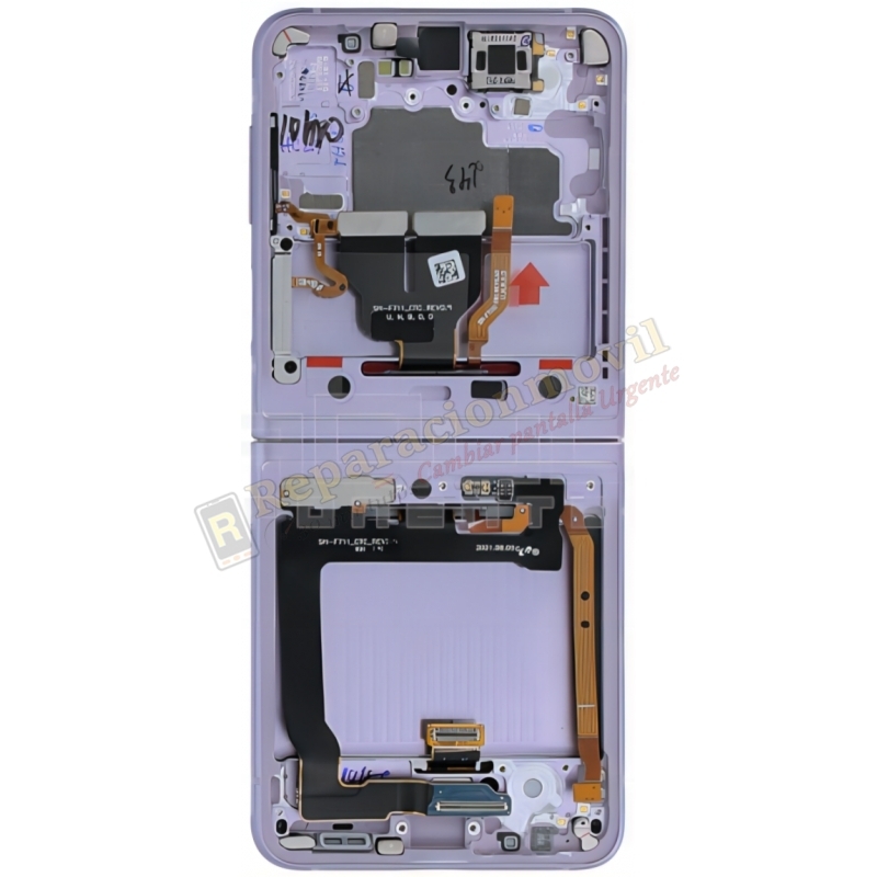 GH82-27243D SM-F711 (Z Flip 3 5G 2021) LAVENDER INNER (NO CAMERA) LCD GH82-27243D SM-F711 (Z Flip 3 5G 2021) LAVENDER INNER (NO CAMERA) LCD